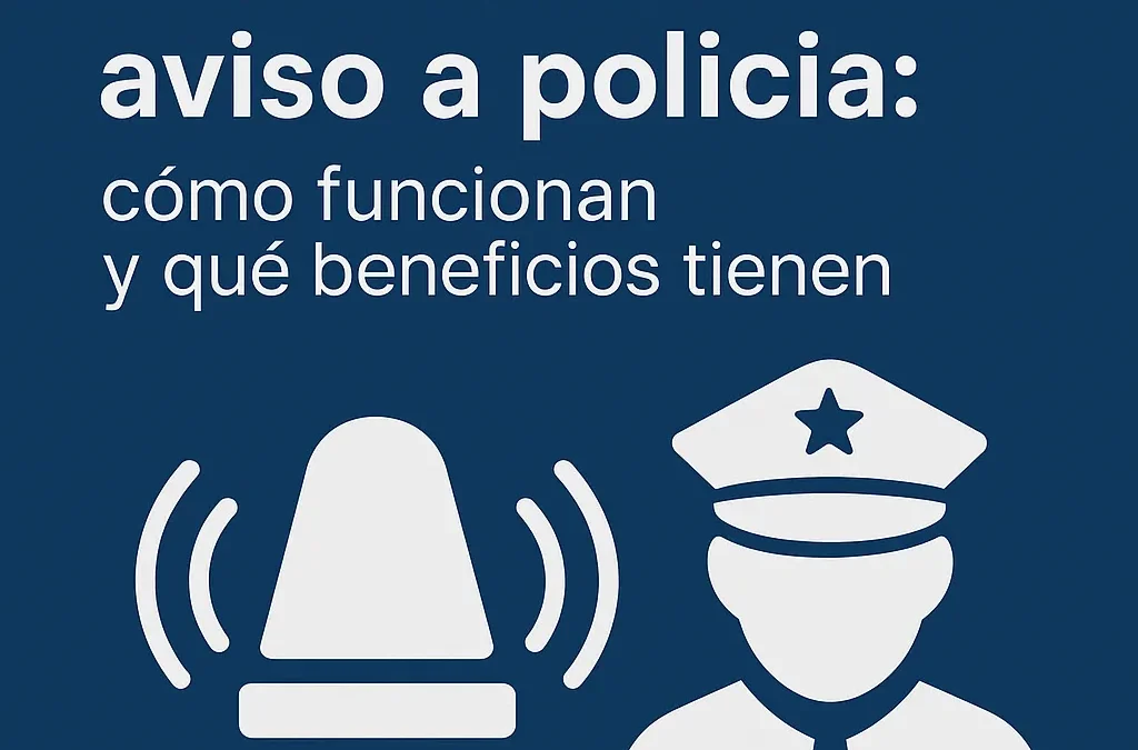 Alarmas con aviso a la policia